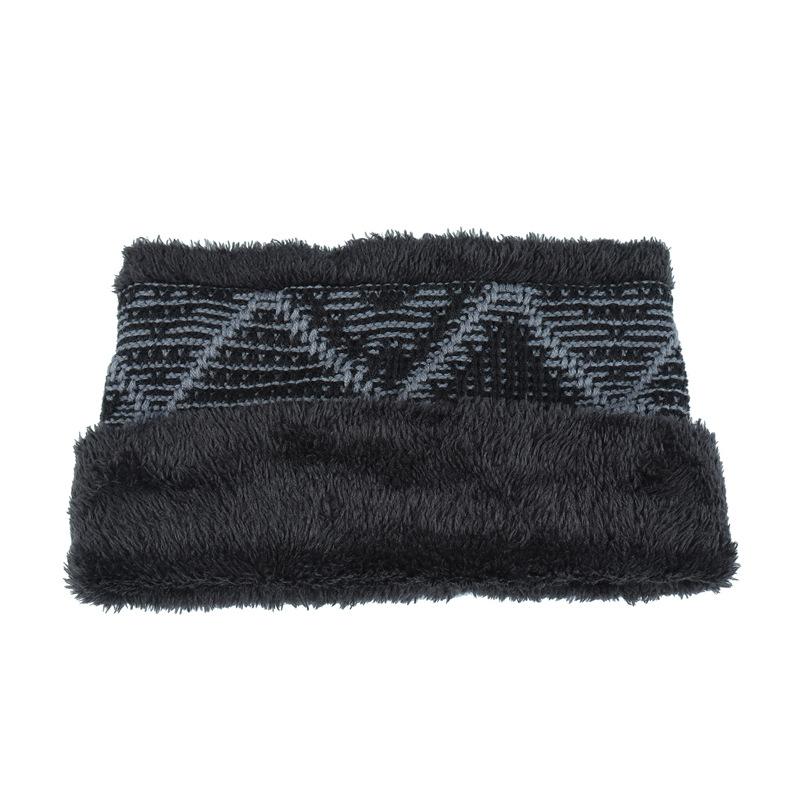 Set di due pezzi da uomo all'aperto più caldo cappello lavorato a maglia e sciarpa 26212268F