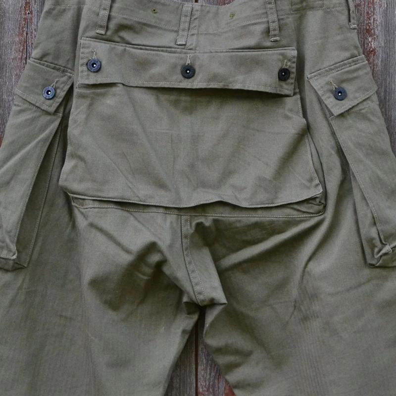 【24-Stunden-Versand】 Vintage-Cargohose mit geradem Bein und mehreren Taschen für Herren 31031389M