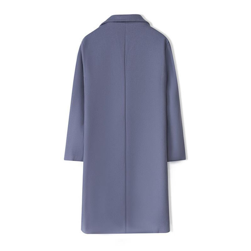 Gabardina larga ajustada estilo británico para hombre 45391039X