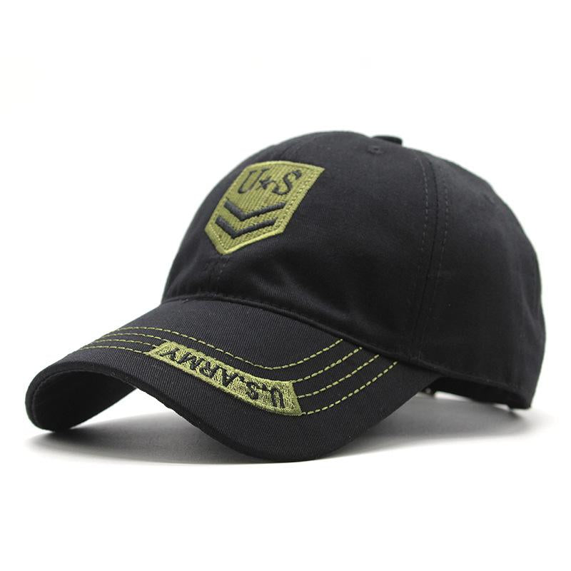 Vintage Camouflage Print Cap for menn 07563733Y