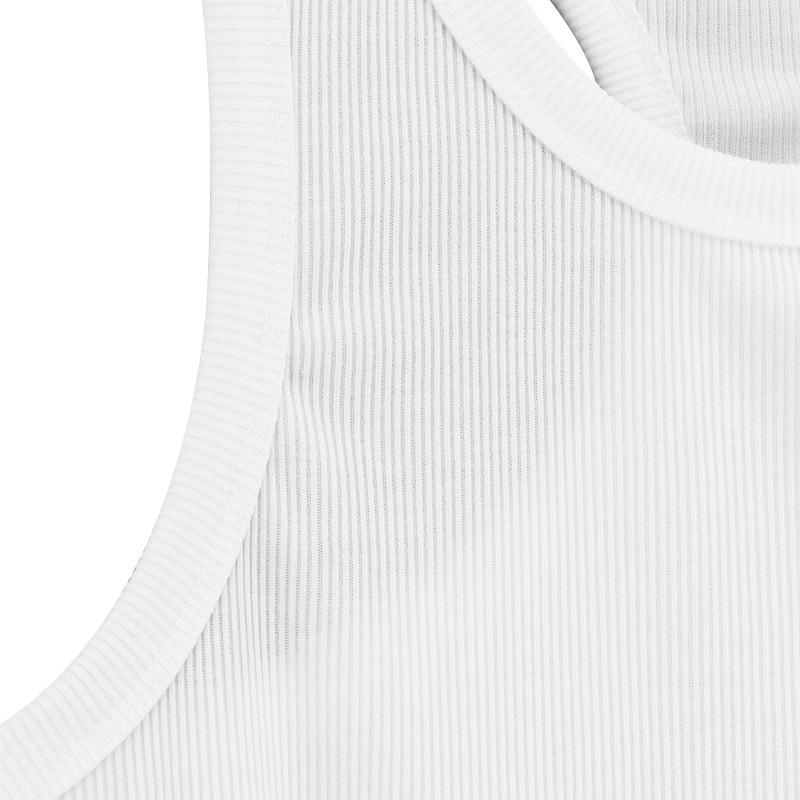 Men's Solid Color Round Neck Sleeveless Tank Top 33174109Z