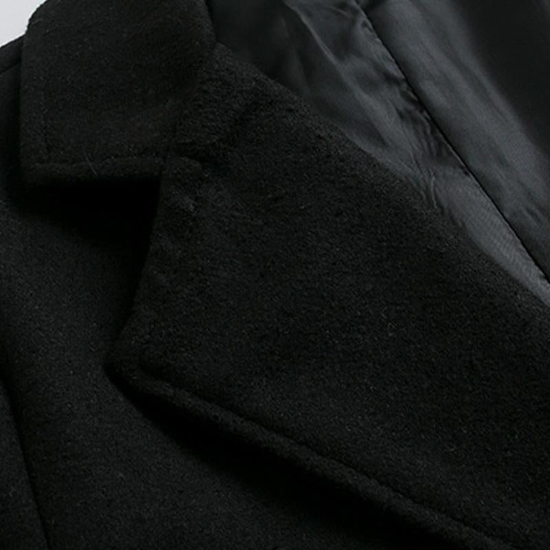 Gabardina larga ajustada estilo británico para hombre 45391039X