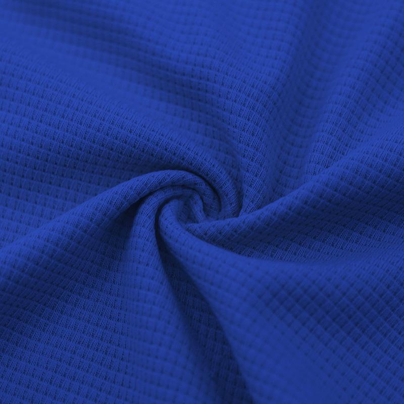 Conjunto informal de camiseta y pantalones cortos de manga corta con capucha y diseño de gofres lisos para hombre 24501678Z