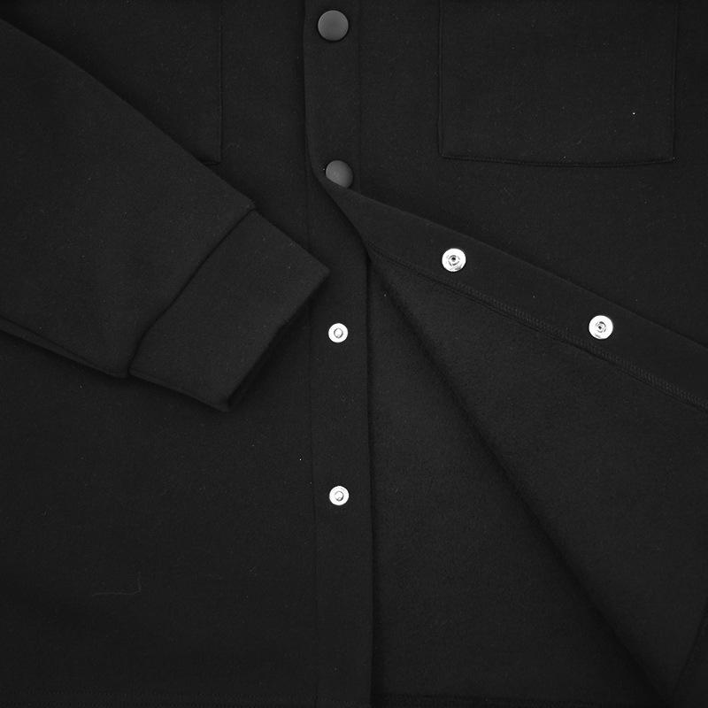 Chaqueta de solapa de un solo pecho de color liso para hombre 94960602X