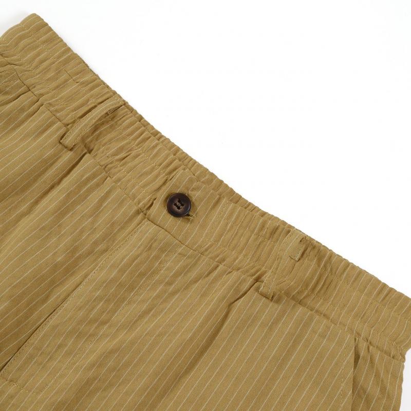 Short décontracté à rayures multi-poches pour homme (sans ceinture) 81384944Z