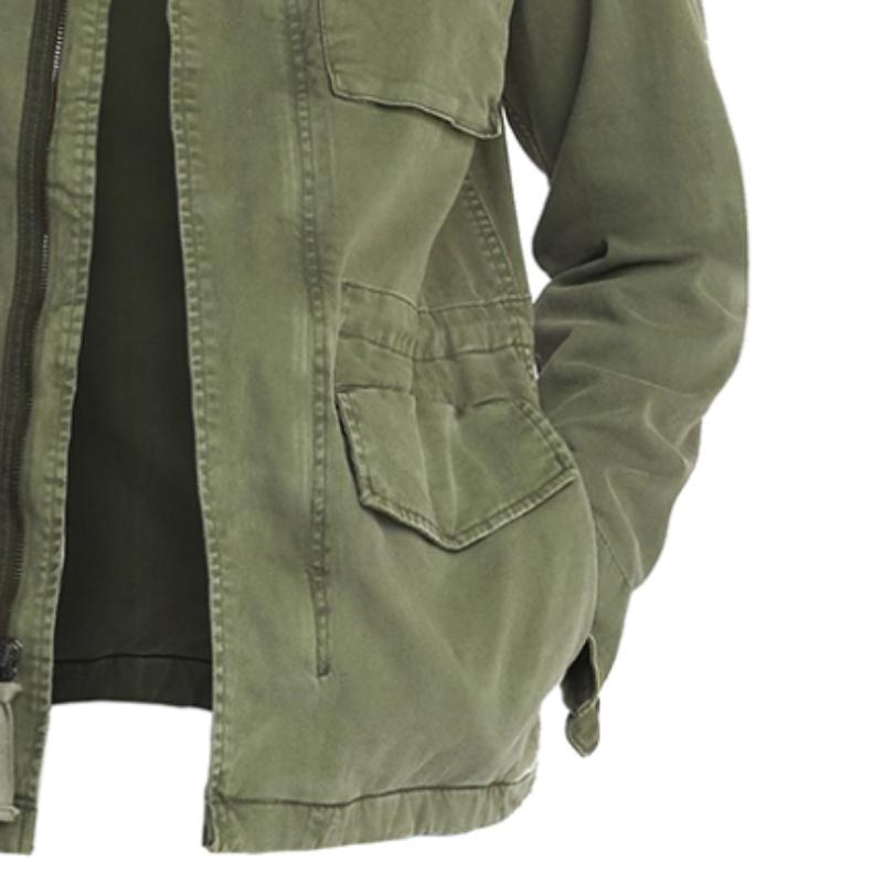 Herren Retro Casual Field Multi-Pocket Arbeitsjacke 41579884TO