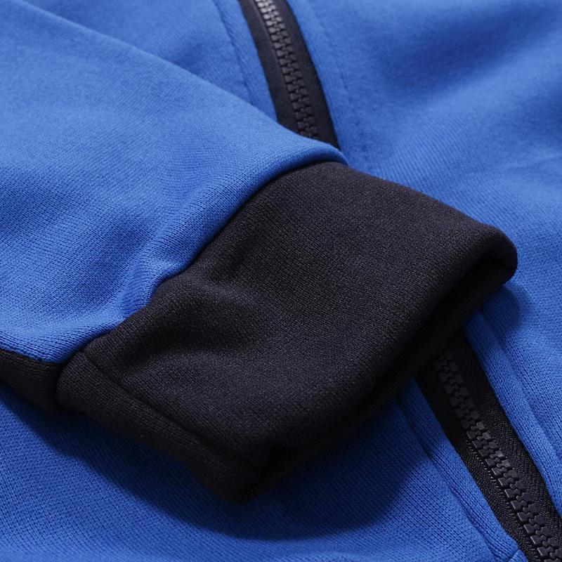 Felpa con cappuccio e pantaloni della tuta casual da uomo a doppio strato 40965202F