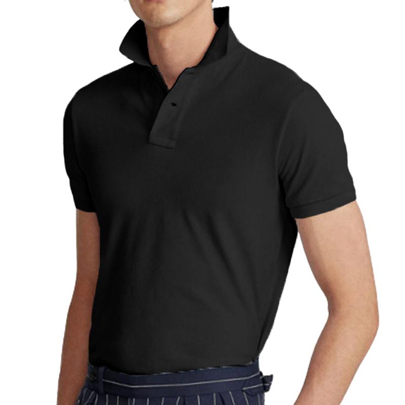 Polo de manga corta ajustado y liso para hombre 55059747Z
