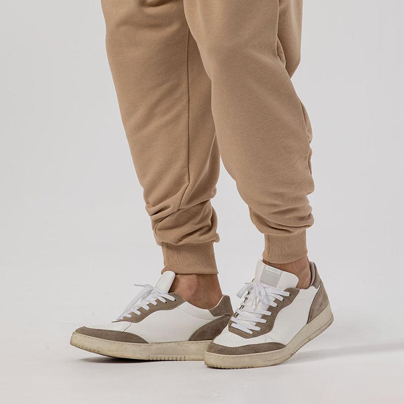 Pantalones deportivos casuales de cintura elástica y holgados de color sólido para hombre 49308794Z