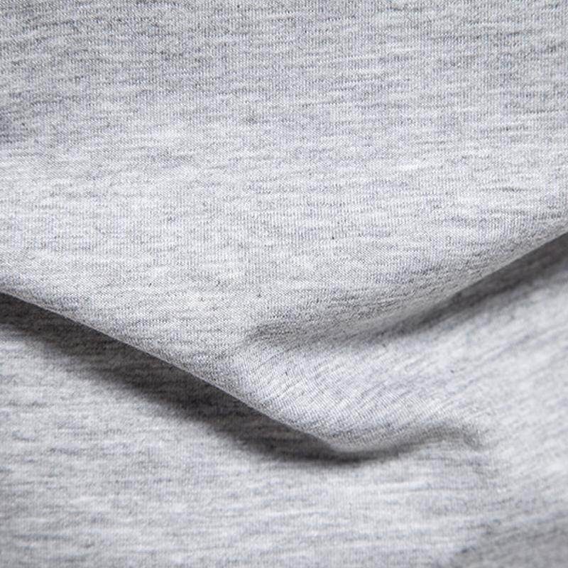 T-shirt décontracté à manches longues et col Henley uni pour hommes 52904398Z