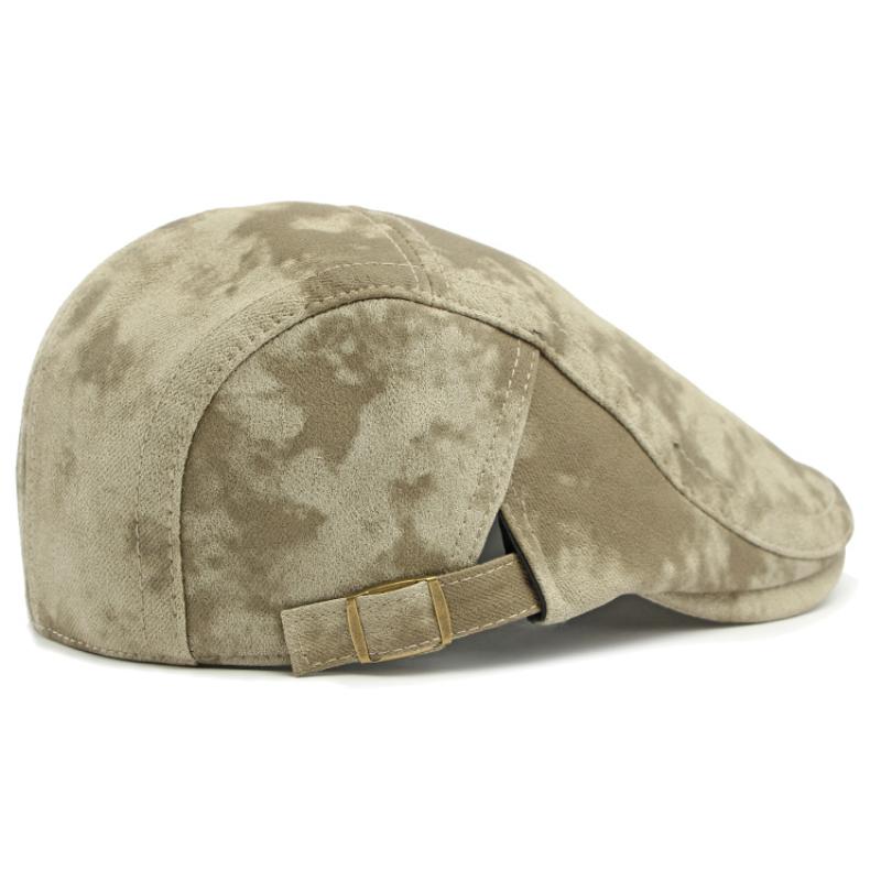 Cappello basco retrò britannico da uomo con motivo tie-dye 48833156K