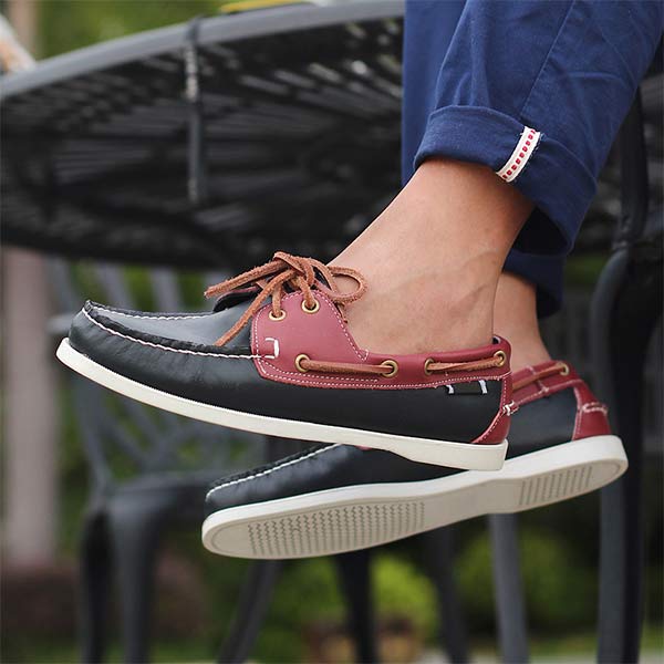 UOMINIS SCARPE DA BARCA IN PELLE 41603460