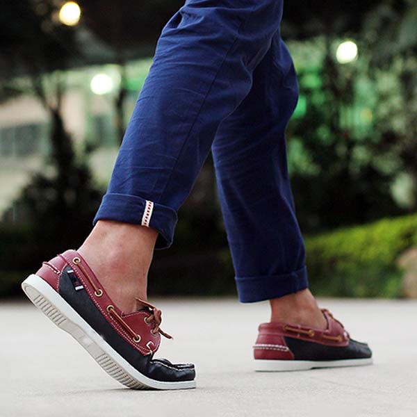 UOMINIS SCARPE DA BARCA IN PELLE 41603460