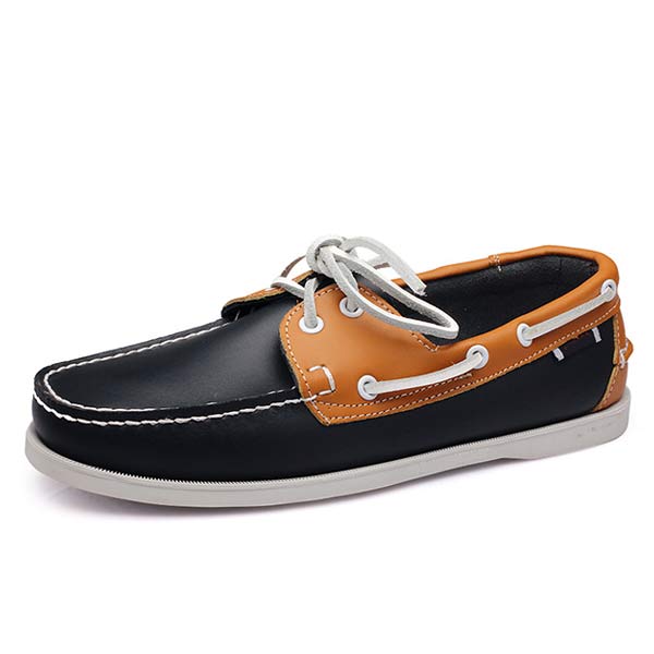 UOMINIS SCARPE DA BARCA IN PELLE 41603460