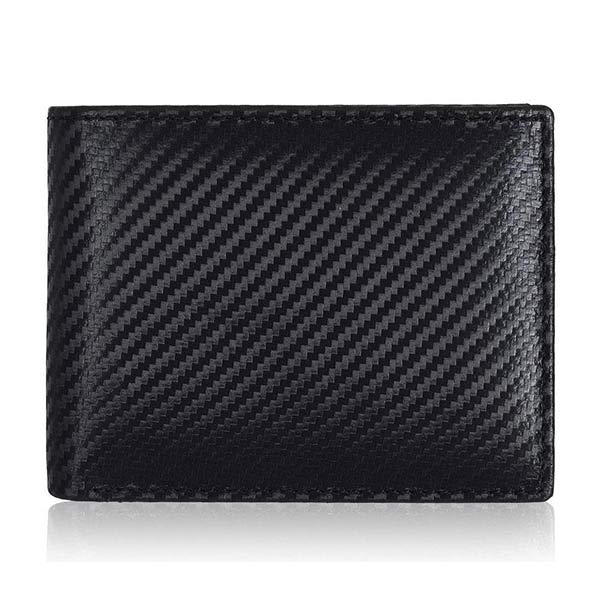 Leather Rfid Wallet 84601474W Carbon Fiber Wallet