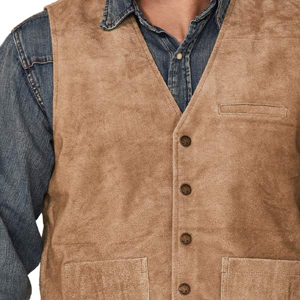Mens Vintage V-Neck Vest Wd55 Vests