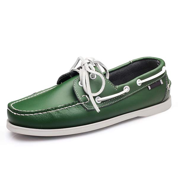 UOMINIS SCARPE DA BARCA IN PELLE 41603460