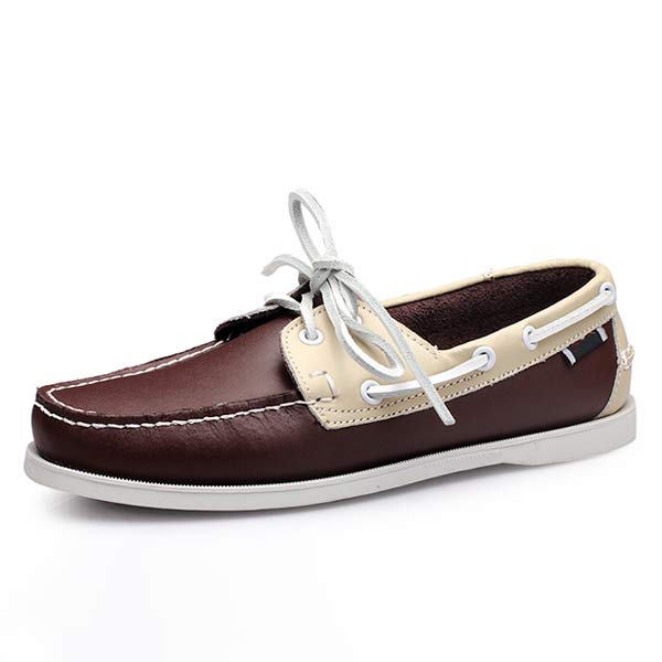 UOMINIS SCARPE DA BARCA IN PELLE 41603460
