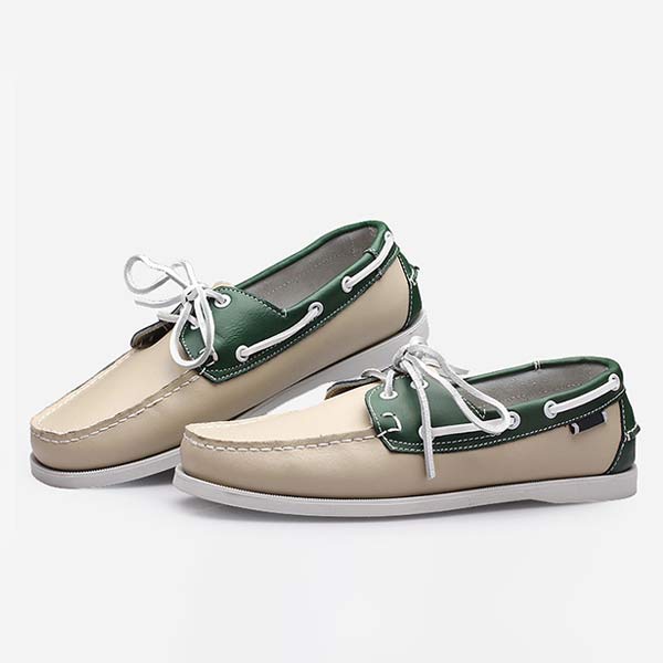 UOMINIS SCARPE DA BARCA IN PELLE 41603460