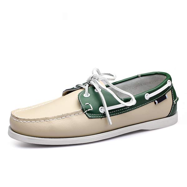 UOMINIS SCARPE DA BARCA IN PELLE 41603460