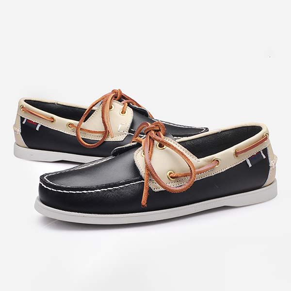 UOMINIS SCARPE DA BARCA IN PELLE 41603460