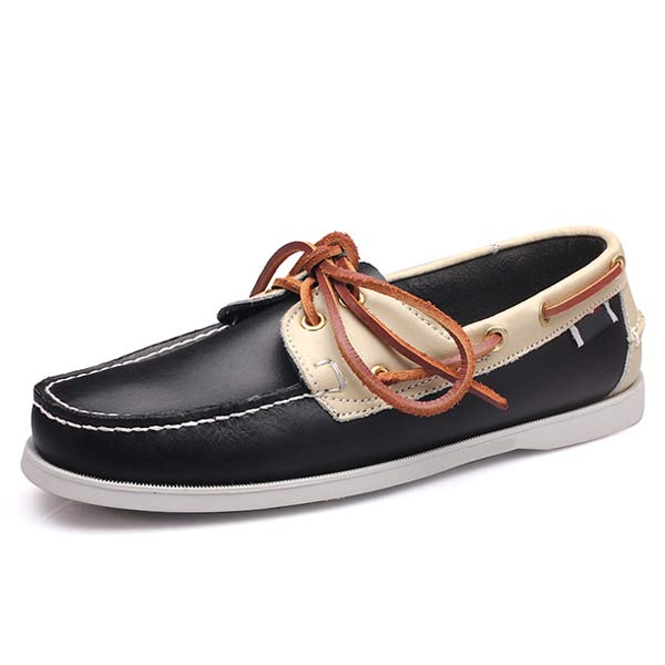 UOMINIS SCARPE DA BARCA IN PELLE 41603460