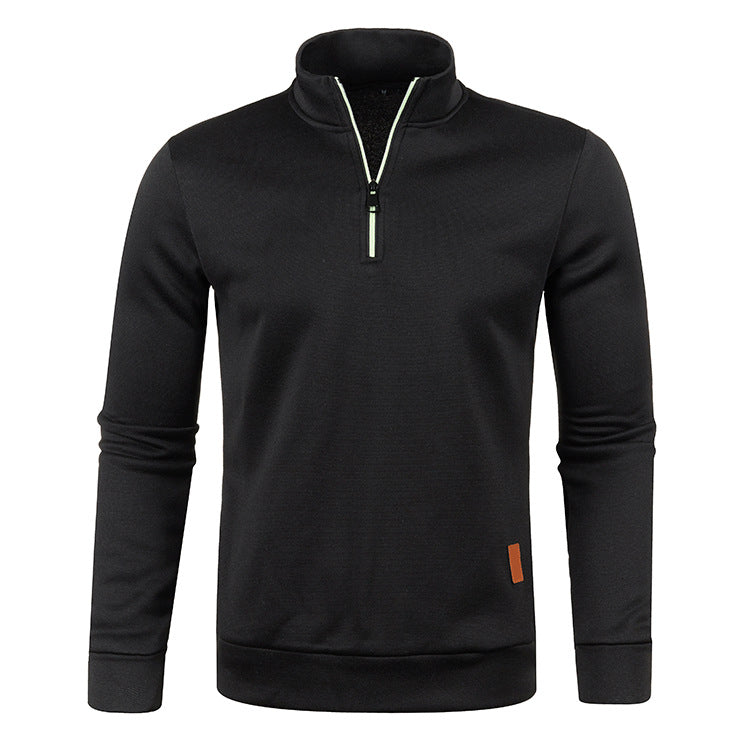 Herren-Pullover mit Ausschnitt und Reißverschluss, Strick-Unterhemd 79098087X