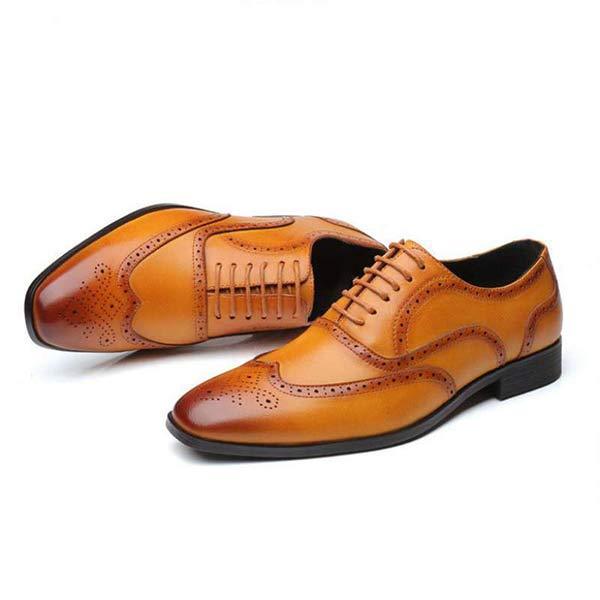 HOMBRES'S ZAPATOS DE NEGOCIOS BROGUE 02236217