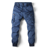 Men's Casual Elastic Waist Cargo Pants 57018851X