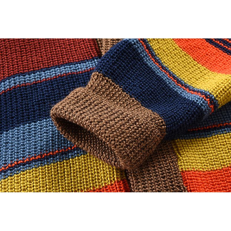 Menns Colorblock Lapel genserjakke 02918584X