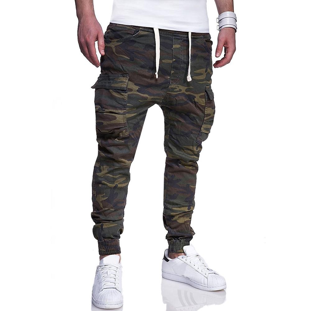 Pantalon décontracté à imprimé camouflage pour homme 97515234Y