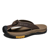 Mens Non-Slip Wear-Resistant Beach Shoes 15850764 Dark Brown / 6 Shoes
