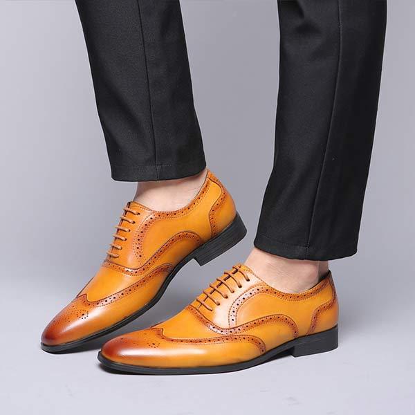 HOMBRES'S ZAPATOS DE NEGOCIOS BROGUE 02236217