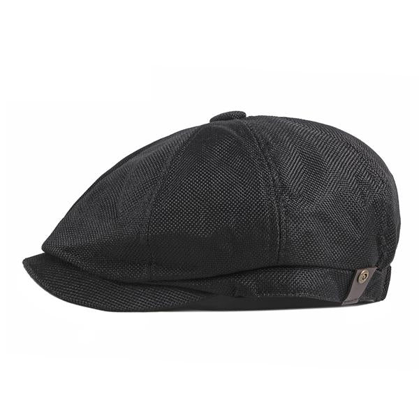 Dünnes, atmungsaktives Retro-Casual-Barett für Herren 05351369M