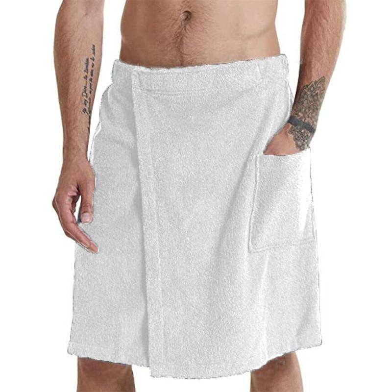 Asciugamano da bagno in velcro indossabile da uomo 62198247M