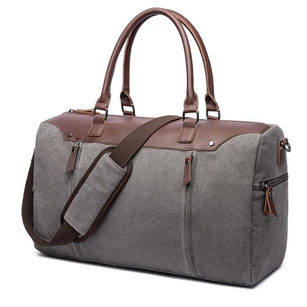 Casual Tote Canvas Luggage Bag 85085230M Gray Handbags