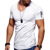 Men's Cotton V-neck Bottoming Shirt 27191547X