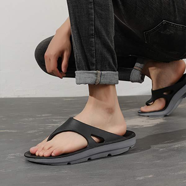 UOMINIS PANTOFOLE PER LA CORREZIONE DELL'ARCO PLANTARE CON SUOLA SPESSA 28543016