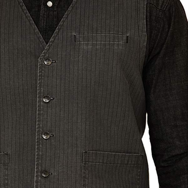 Mens Striped Vest Wd65 Vests