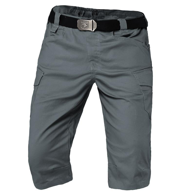 Pantalones cortos cargo de color liso para hombre 48530337Y (sin cinturón)
