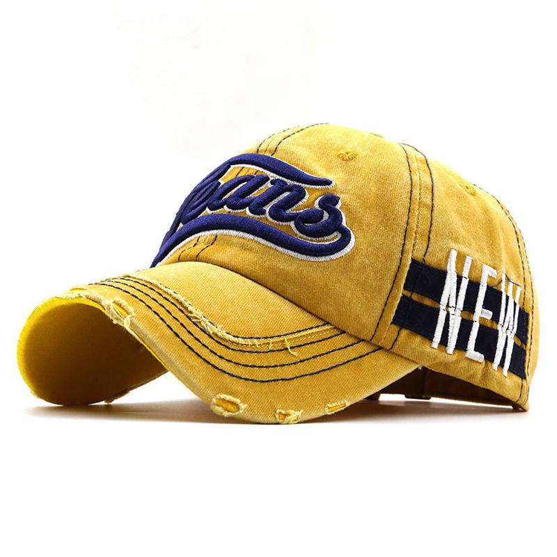 Gorra de béisbol con letras bordadas para hombre 54973199Y