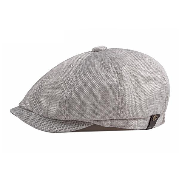 Dünnes, atmungsaktives Retro-Casual-Barett für Herren 05351369M