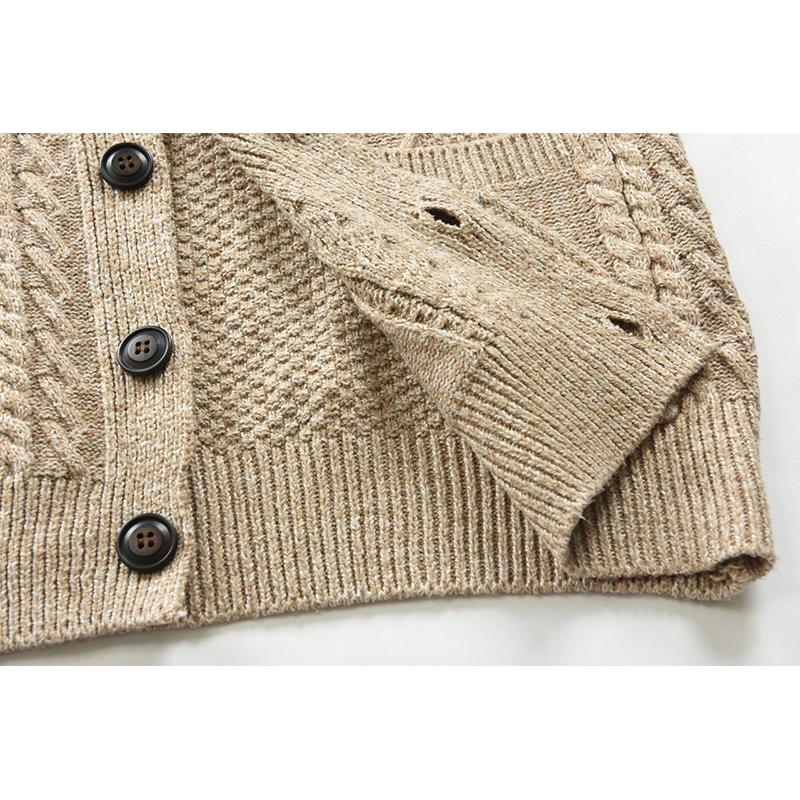 Cardigan monopetto tinta unita da uomo 44620688X