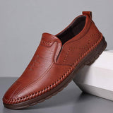 MEN'S BUSINESS CASUAL LEATHER SHOES 56938589