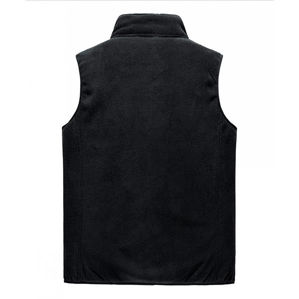 Mens Stand Collar Thickened Thermal Vest 95129486M Vests