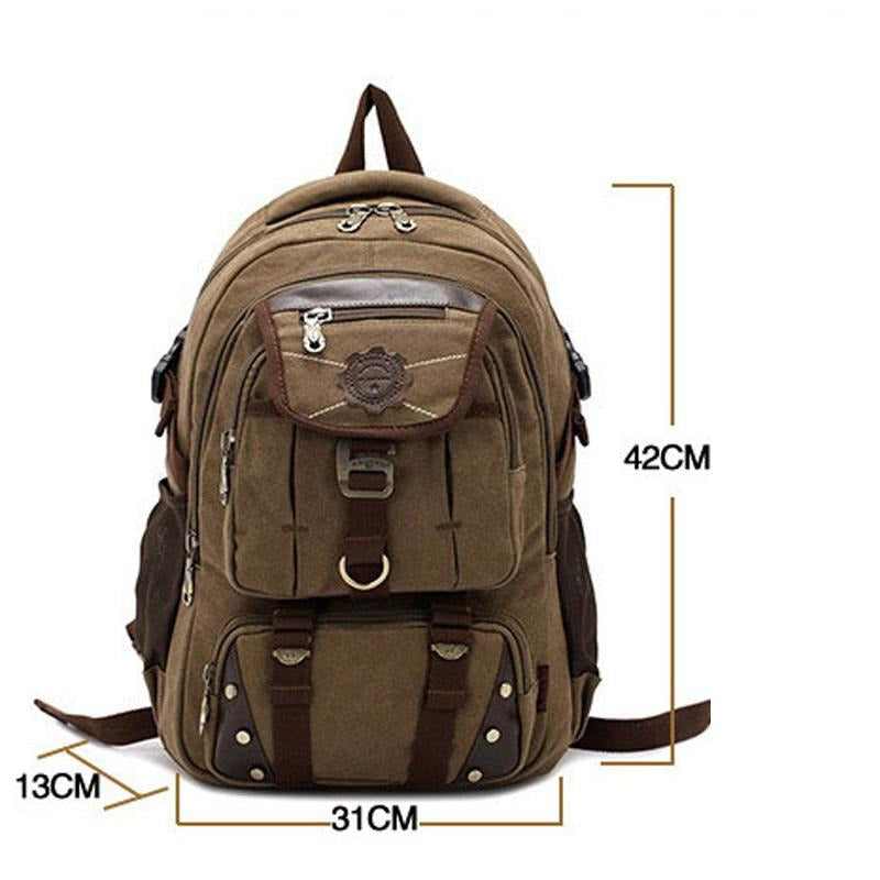 Sacs à dos en toile pour hommes 48529790Q