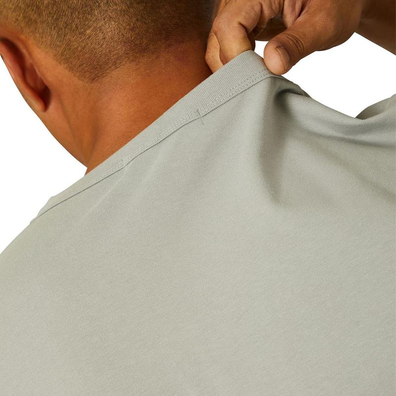 T-shirt de sport ample de couleur unie pour hommes 27367532Z