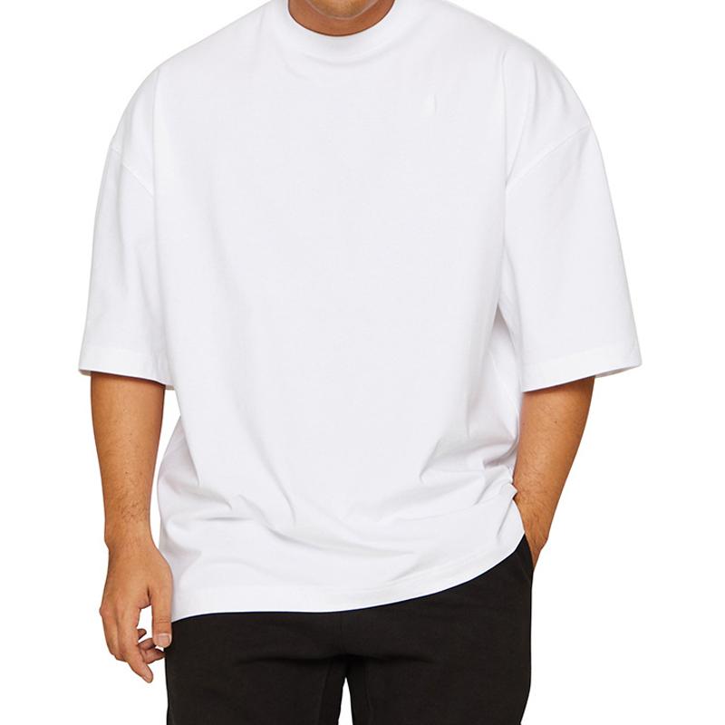 T-shirt de sport ample de couleur unie pour hommes 27367532Z