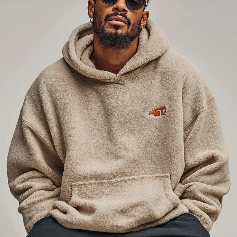 Men's Winter Fashion Flannel Hooded Sweatshirt MTA2753J6P