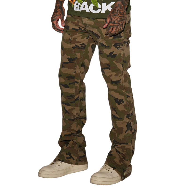 Fasjonable casual Camouflage Cargo-bukser for menn 72823992F